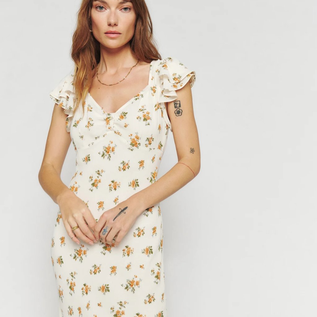 Reformation Lisola Dress Nicola - Size S